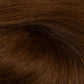 A close-up texture shot of smooth, straight brown hair with subtle highlights and shadows. (Brown / #4)